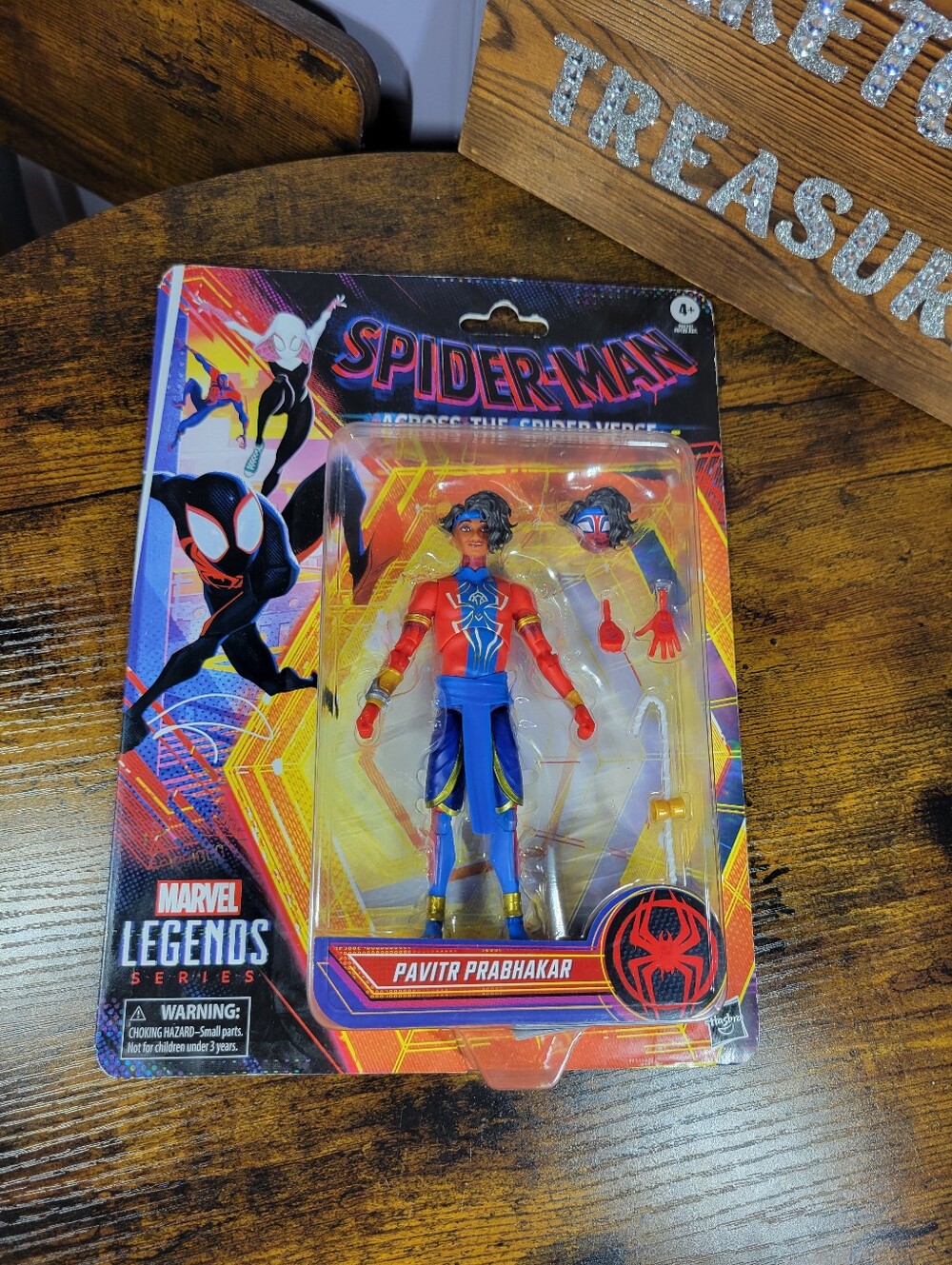 Marvel Pavitr Prabhakar Action Figure - Red, Blue & Gold
